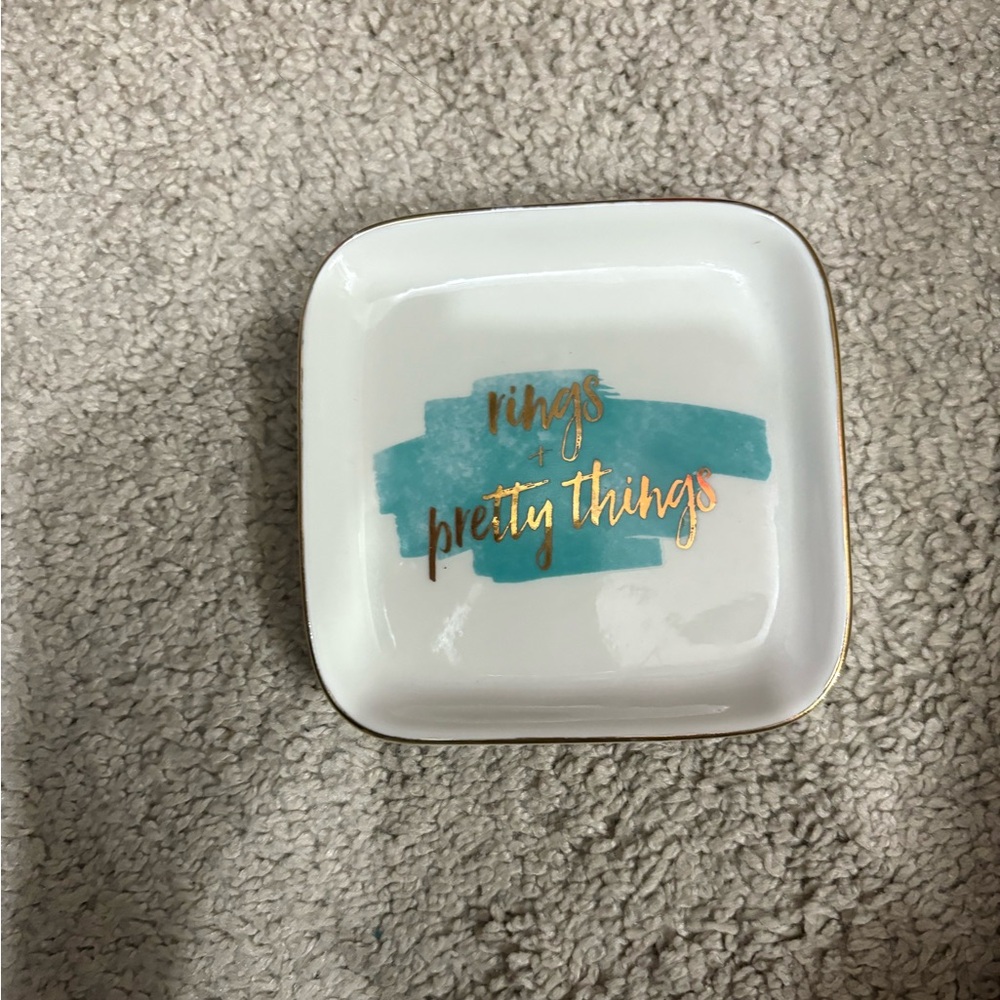 White Decorative Dish